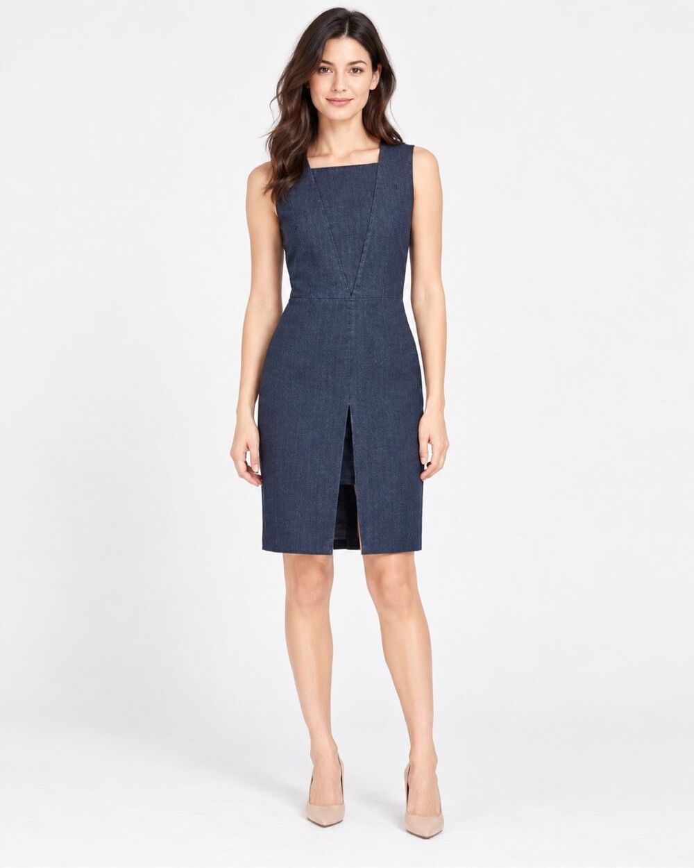 Kate Spade Saturday Layover Denim Sheath Dress NWT Size 0